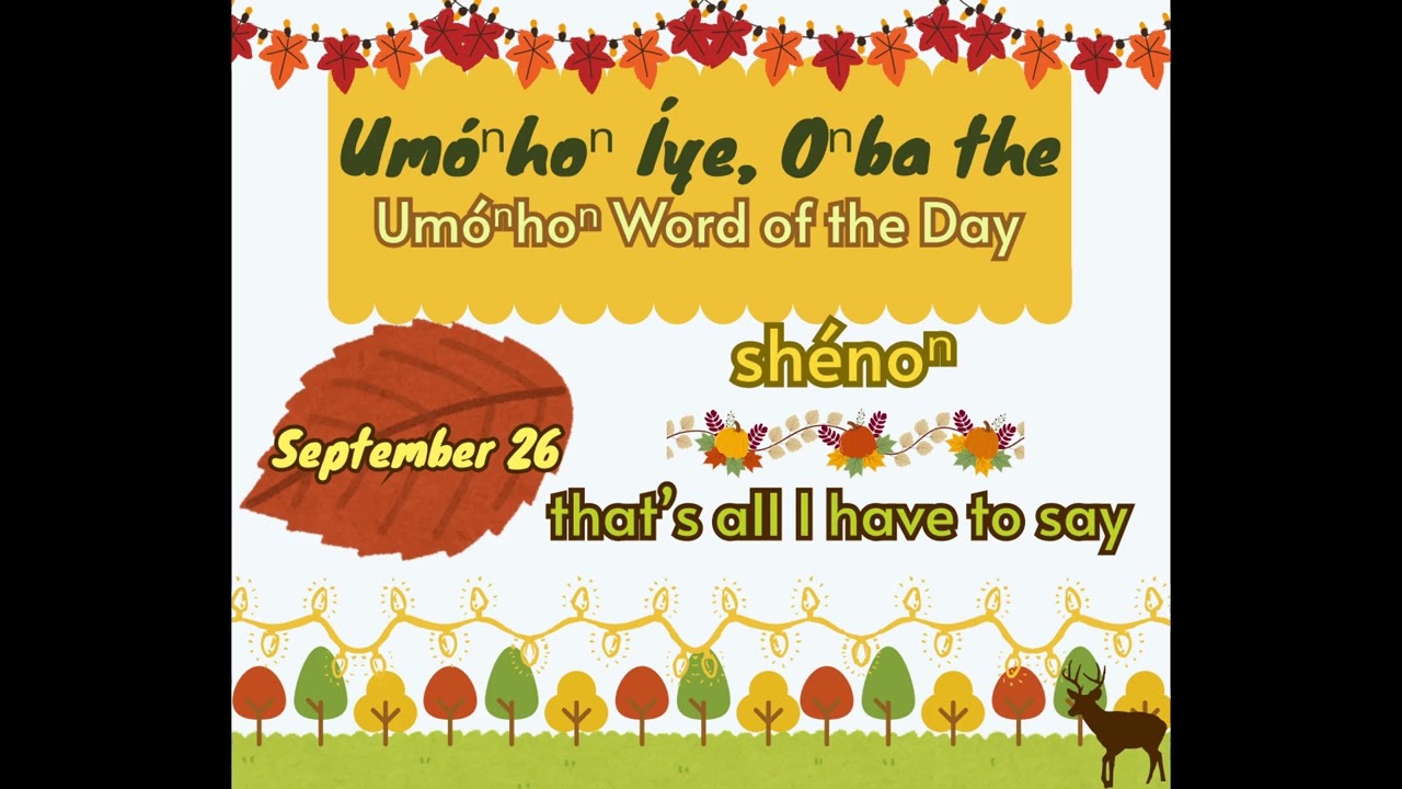 That's all I have to say