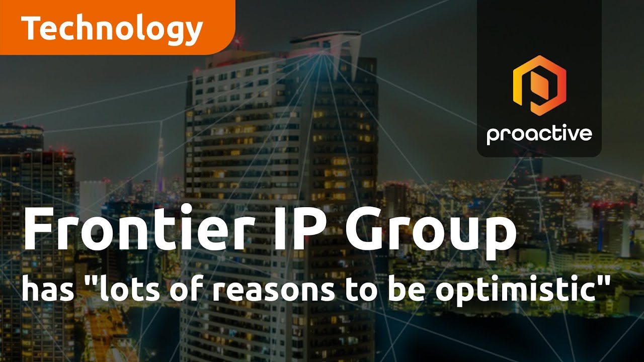Frontier IP Group has "lots of reasons to be optimistic"