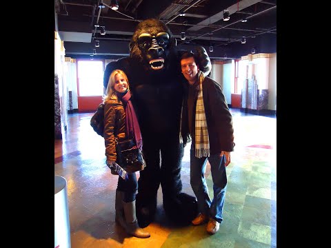 Empire State Building. Evangelina Sfilio & Javier Santich in New York City