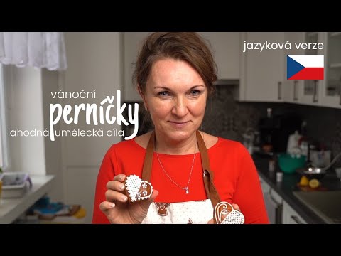 Taťána Groušlová -  vánoční perníčky lahodná  umělecká díla. CZ