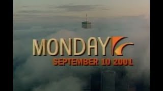 World Trade Center One Day Before 9/11 | September 10, 2001 from The Early Show