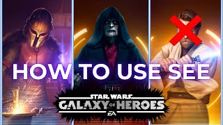 How to Mod, Zeta and Use Sith Eternal Emperor in SWGOH