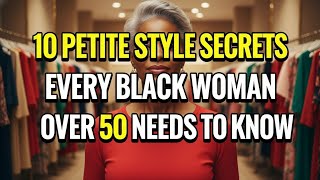 10 Petite Style Secrets Every Black Woman Over 50 Needs to Know!
