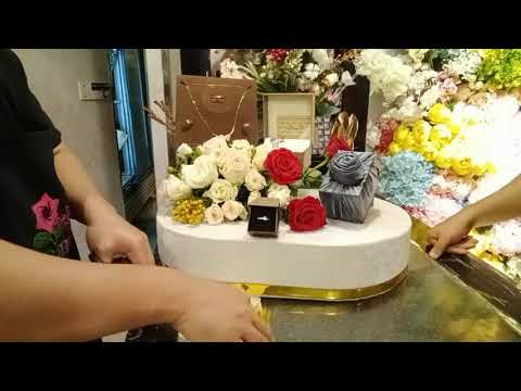 jwana Flowers 🌹 how to arrange a wedding gift