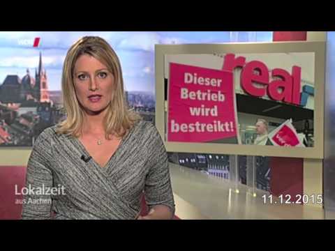11.12.15 Streik bei real, WDR Aachen