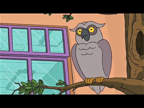 Owl eats mouse (TS S21E15)