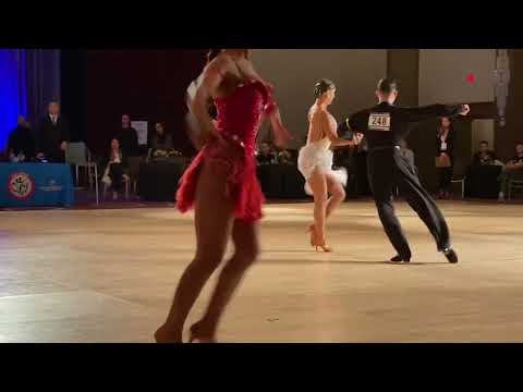 Rubashevsky Danya and Anastasiya Nationals 2022 Latin Samba