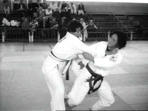 NK judo voor vrouwen in Oss (1976)