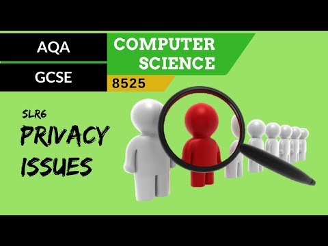 29. AQA GCSE (8525) SLR6 - 3.8 Privacy issues