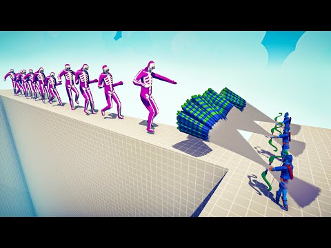 10x TITAN vs 3x EVERY GOD - Totally Accurate Battle Simulator TABS
