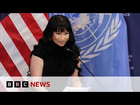Video | Nicki Minaj supports contested Trump claim Christians being persecuted in Nigeria | BBC News