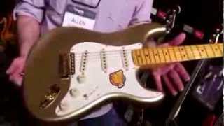 Video thumbnail for Kraft Music - Squier 60th Anniversary Classic Vibe 50s Strat NAMM 2014 by Kraft Music