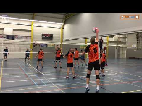 Volleybal Heren 3e Divisie B: Camping Krolsbergen / DIOS H1 - Casco Montage / VVH H1 [20-01-2023]