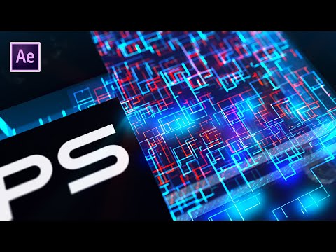 Easy After Effects Tutorial Particles Logo Text Animation Download Free Template