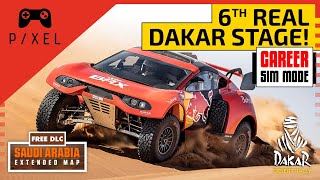 EXTENDED MAP: complete 6th Stage of the DAKAR 2020 (47 minutes) | SIM MODE