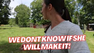 SHE ALMOST DIED!