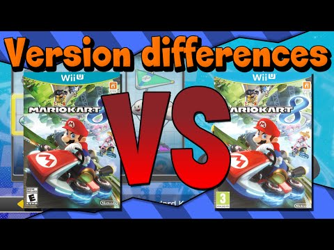 Version Differences - Mario Kart 8