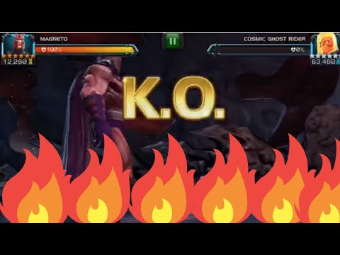 Red Magneto Makes The Cavalier Cosmic Ghost Rider Fight A Joke!