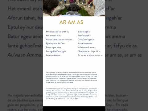 Atlantean Song - AR AM AS ( lyrics ) - Yosoy 22.02.2022 Event, Matias De Stefano, Fundación Arsayian