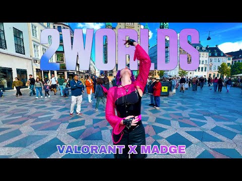 [DANCE IN PUBLIC | DENMARK] Madge X VALORANT - '2WORLDS' ONE TAKE Dance Choreography by Versity