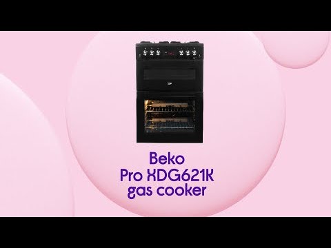 Beko Pro XDG621K 60 cm Gas Cooker - Black - Product Overview - Currys PC World