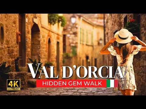 🚗 Explore VAL D’ORCIA, Tuscany: The Most Beautiful Hidden Gems in Italy 🇮🇹 4K