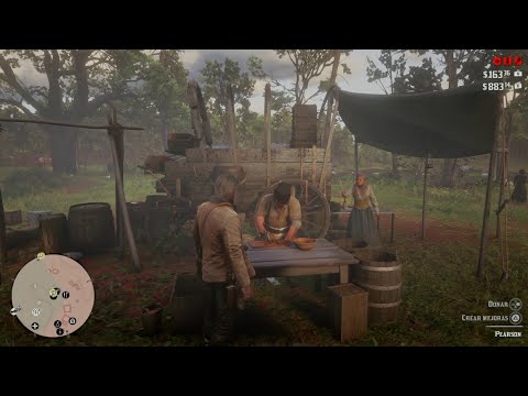 Sadie se enoja y pelea con Pearson  Red Dead Redemption