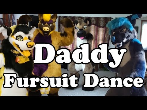 Hyena Fursuit Dance Collab! Daddy- PSY