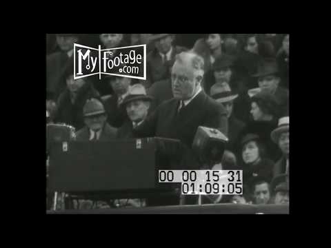 1935 FDR Delivers Speech to Farmers in Atlanta, Georgia