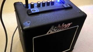 Video thumbnail for Ashton GA10 solid state practise amp demo/review by Gearfacts