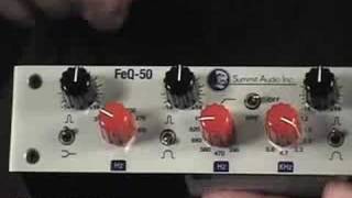 Video thumbnail for Summit Audio FeQ 50 4 Band Equalizer @ FrontEndAudio.com by Front End Audio