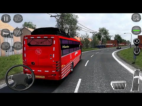 Euro Coach Bus Simulator 2020: City Bus Driving Game #2 - Android Gameplay