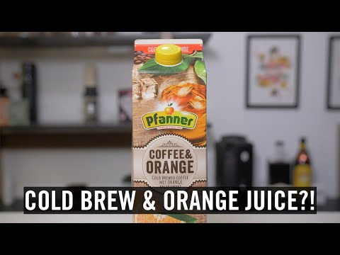 レビューします。プファン コールドブリュー＆オレンジ/レモン (Review: Pfanner Cold Brew & Orange/Lemon)