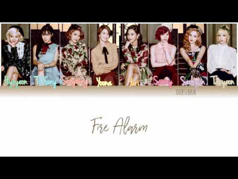 GIRLS’ GENERATION (소녀시대) SNSD – FIRE ALARM Lyrics Color Coded [Eng/Han/Rom]