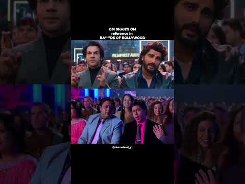 SRK’s Iconic Om Shanti Om Scene RECREATED in The Bastards of Bollywood 🤯 #aryankhan #shahrukhkhan