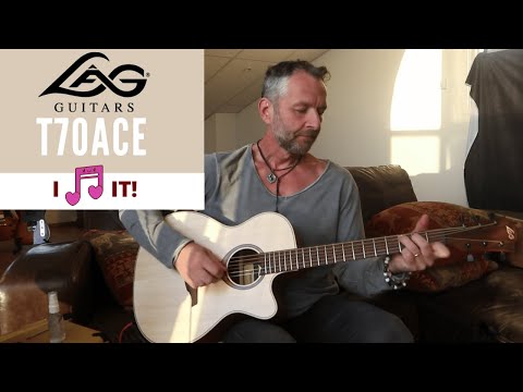Lag T70ACE-NAT | Auditorium Cutaway Acoustic-Electric. New with Full Warranty! image 8