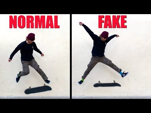 Top 10 Most Exaggerated Skate Tricks! Video