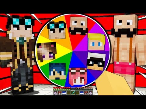 NON GIRARE LA RUOTA DEGLI YOUTUBER FAMOSI! - Minecraft ITA