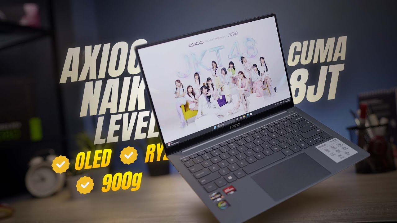 Laptop OLED 8 Juta, 8-Core, 900 Gram. Apa 'Minus'-nya? | Review Axioo HYPE-R X8