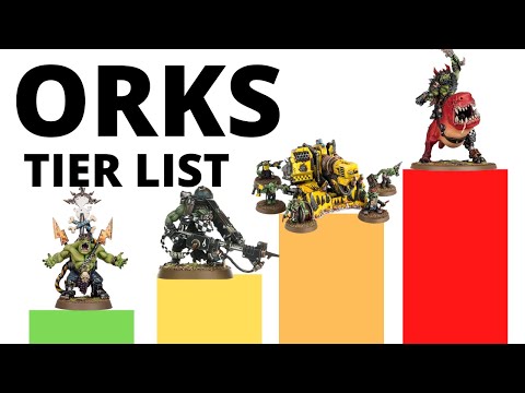 Orks Units Tier List in 10th Edition Warhammer 40K - Strongest and Weakest Datasheets?