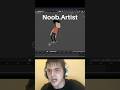 Noob Vs Pro Artist 2D Animation Blendertutorial Blender Blendercommunity Blender3d B3d