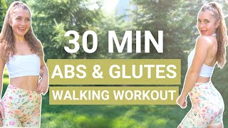 30 Min Abs & Glutes Walk