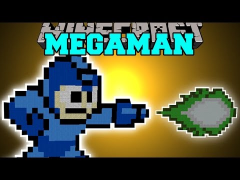 PopularMMOs - Minecraft: MEGAMAN (SHOOT BEAMS & GAIN EXPLOSIVE ABILITIES!) Mod Showcase