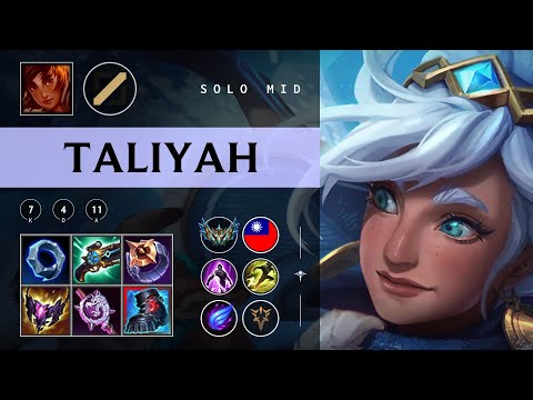 Taliyah Mid vs Xerath - TW Challenger Patch 25.24