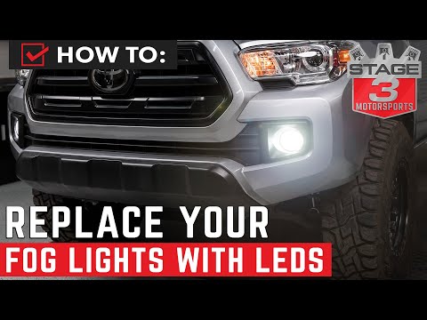 How To: Replace Tacoma Fog Lights with LED Bulbs