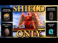 I BEAT ALL 165 BOSSES SHIELD ONLY!