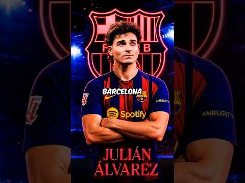 Julián Álvarez would RETIRE just to Join Barcelona 🤣💀