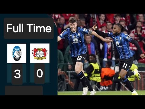 HD| Atalanta vs Bayer Leverkusen 3-0 | Europa League Final | 2024