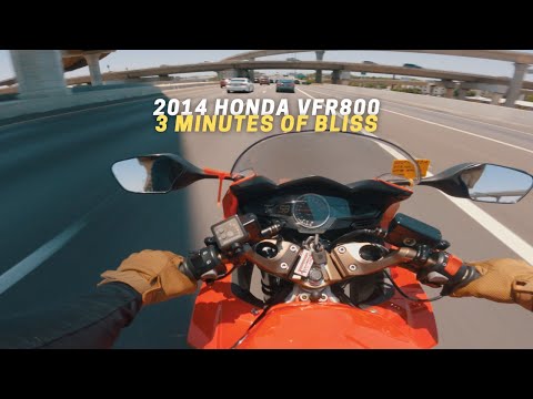 Honda VFR800F V4 VTEC | Pure Sound Full Exhaust | 3 Minutes of Bliss (4K)