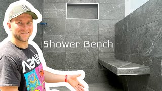 How to Build a shower Bench. Aria Vent Brack-14